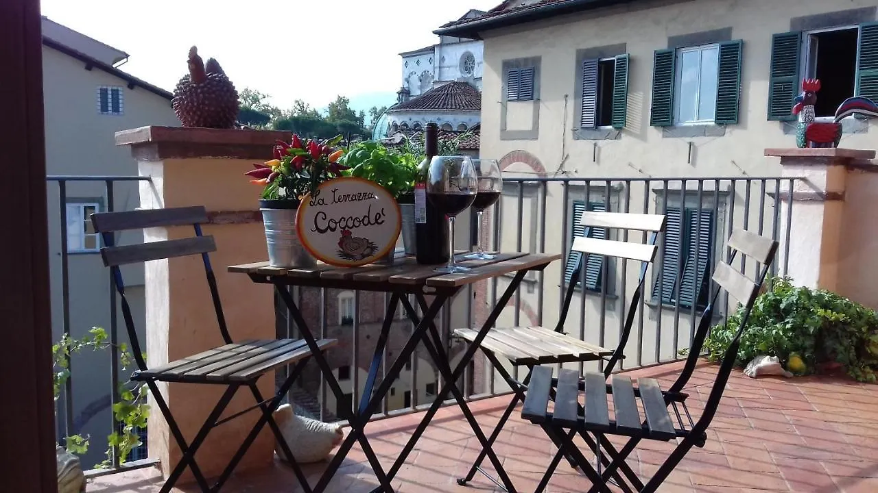 Terrazza Coccode' Spazioso Con Vista Mozzafiato! Lucca Apartment